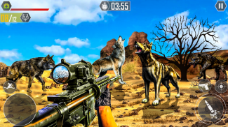 Wolf Hunter Game Hunting Clash screenshot 5