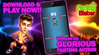 Bieber Games: Farting Bieber screenshot 2