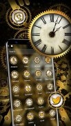 Machine Clock Launcher Theme screenshot 1