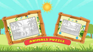 ABC Animal Alphabet Tracing - Puzzle Coloring Book screenshot 1