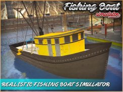 Barco de pesca Simulator 3D screenshot 9
