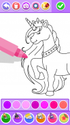 Unicorn Coloring Pages screenshot 4