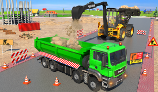 Highway Construction Games 3d screenshot 13