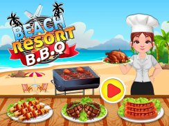 Beach Resort BBQ Chef Restaura screenshot 1