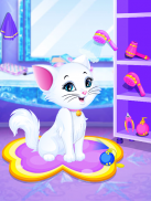 Kitty Care - Fluffy Cat Grooming  & Dressup screenshot 4