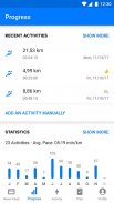 Runtastic PRO Laufen, Joggen und Fitness Tracker screenshot 1