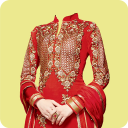 Woman salwar kameez editor