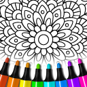 Mandala: Coloring for adults Icon