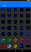 Black and Blue Icon Pack ✨Free✨ screenshot 15