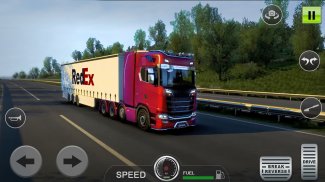 ट्रक ट्रेलर - कार्गो ट्रक चालक screenshot 1