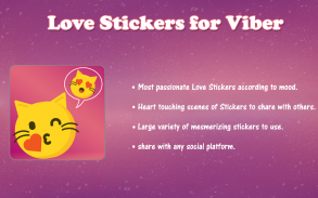 Love Stickers for Viber screenshot 0