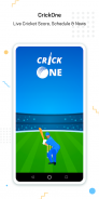 CrickOne - Live Cricket Score screenshot 1