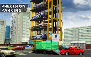 Multi-Level Smart Car Parking: Car Transport Games screenshot 6