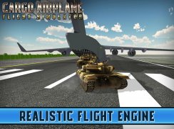 Tank Cargo Airplane Flight Sim screenshot 5