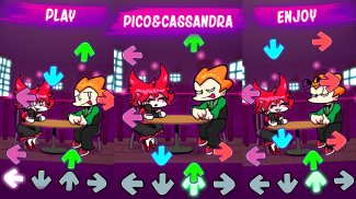 Pico&Cassandra The Date: Friday Night Funkin Mod screenshot 2