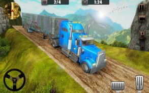 Off-Road USA Trucker Muddy Driving: Heavy Cargo screenshot 7