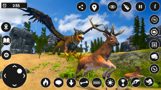 Wild Griffin Family Flying Eagle Simulator screenshot 6