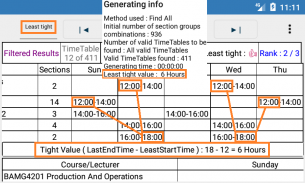 UTAS(HCT) TimeTable Generator screenshot 23