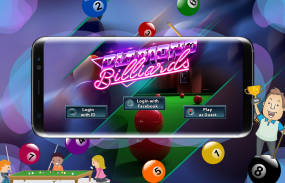 8 Ball Diamond Billiards! screenshot 0