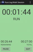 Agile Run / Jog  / Walk Timer screenshot 4