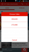 HD Video downloader free screenshot 1