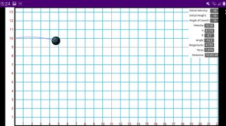 Projectile Motion Calculator screenshot 1