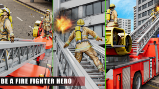 Fire Truck Games & Rescue Game screenshot 1