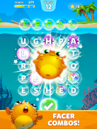 Bubble Words - Jogo de palavras e jogo mental screenshot 1