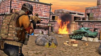 Juegos de disparos en acción: juegos de ejército screenshot 1