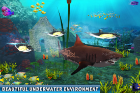 शार्क जानवरों पानी रेसिंग screenshot 7