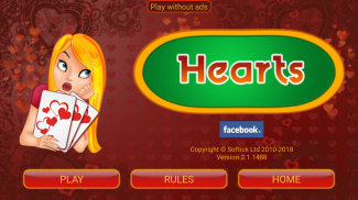 Hearts Deluxe screenshot 0