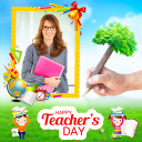 Teachers Day Photo Frame Icon