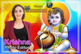 Krishna Janmashtami Photo Editor 2021 screenshot 4