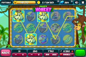 Crazy Monkey Free Slot Machine screenshot 3
