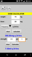 PEDIATRIC ORAL DOSAGE screenshot 3