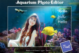 Aquarium Photo Editor - Aquarium Photo Frame screenshot 1