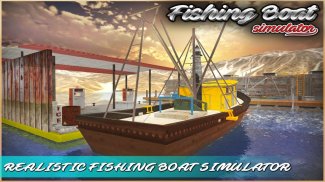 Barco de pesca simulador 3D screenshot 10