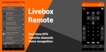 Remote compatible Livebox