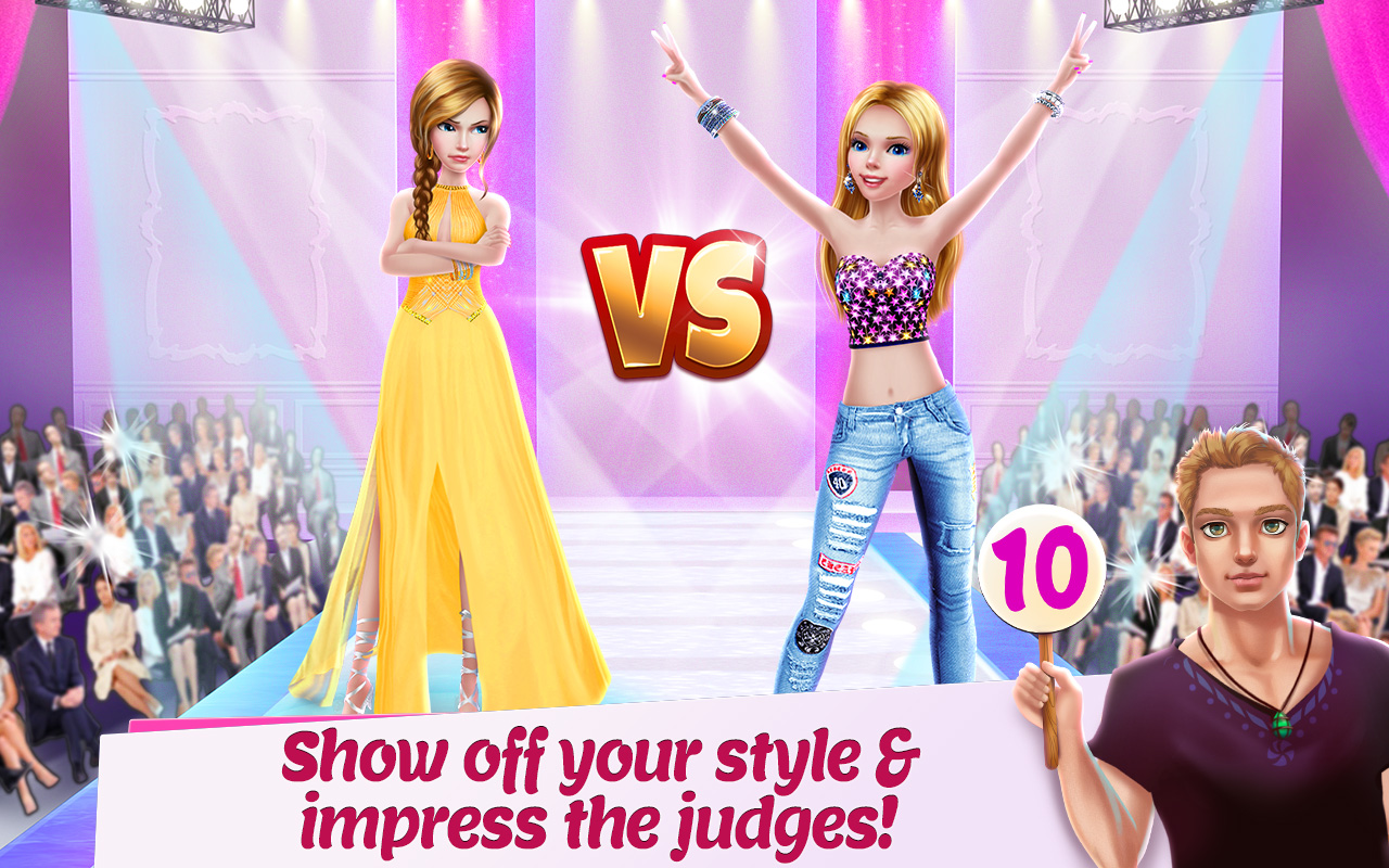 Play Fashion Show Dress Up Game for Girl