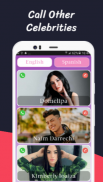 Domelipa call ☎️ Domelipa Video Call and Fake Chat screenshot 3