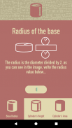 Calculate Surface Area of Cylinder screenshot 3