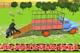 xe tải vận chuyển:zoo animal screenshot 2