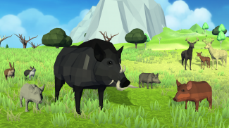 Pig Simulator Warthog game 3D screenshot 2