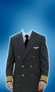 Pilot Suit Photo Maker screenshot 0