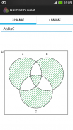 Set operations, Venn diagram screenshot 0