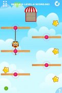 Gravity Orange 2 -- cut the rope brain puzzle challenge game screenshot 1