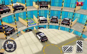 الولايات المتحدة وقوف السيارات سيارة الشرطة هوس 3D screenshot 4