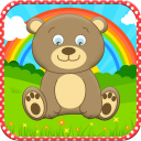 Puzzles for kids: nature Icon