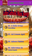 Latin Catholic Mass Songs screenshot 0