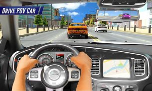 Highway Car Driving Sim: Traffic Racing Car Games screenshot 11